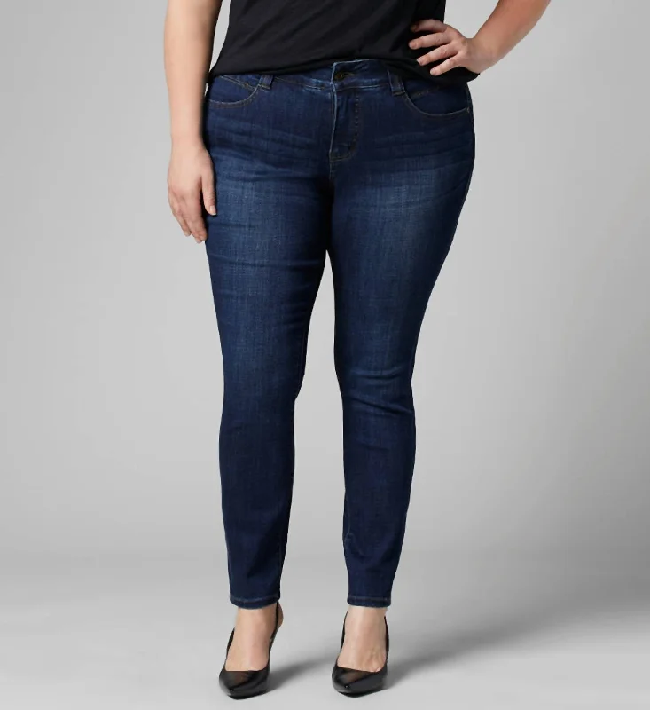 Cecilia Mid Rise Skinny Jean - Plus In Indigo