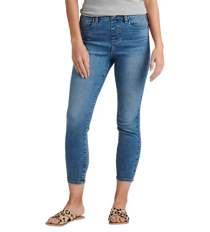 High Rise Valentina Skinny Crop Jean In Boardwalk Feminine Women's Soft 