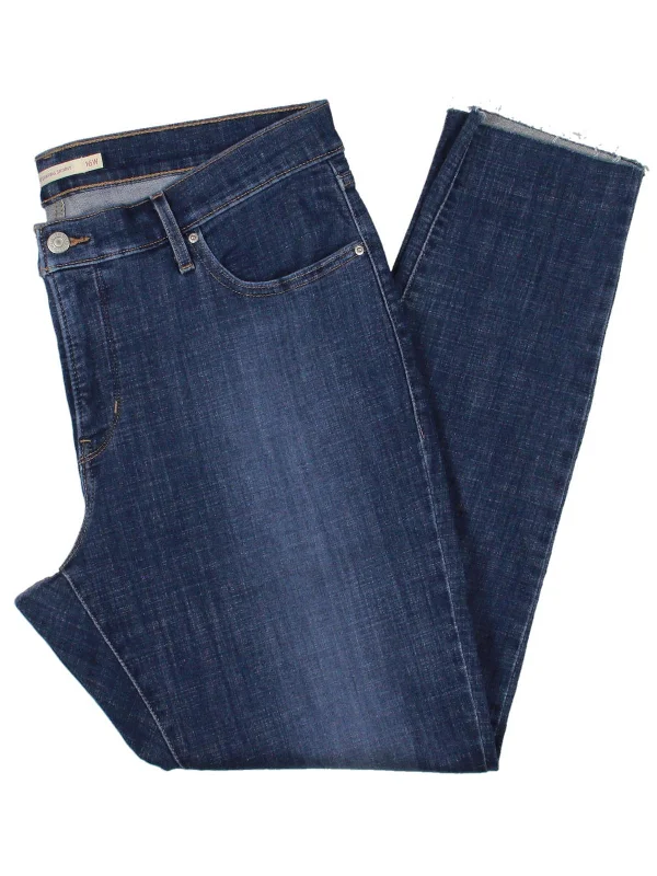 Plus Womens Denim Shaping Skinny Jeans Sophisticated Women's Tailored