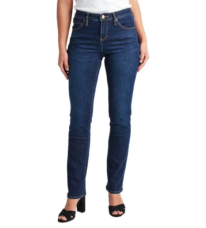 Ruby Mid Rise Straight Leg Jean - Plus In Night Breeze