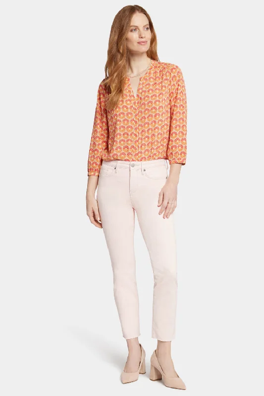 Sheri Slim Ankle Jeans - Carnation Youthful Women's Pop