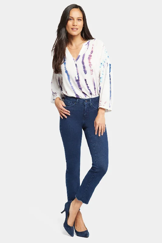 Sheri Slim Ankle Jeans - Mystique