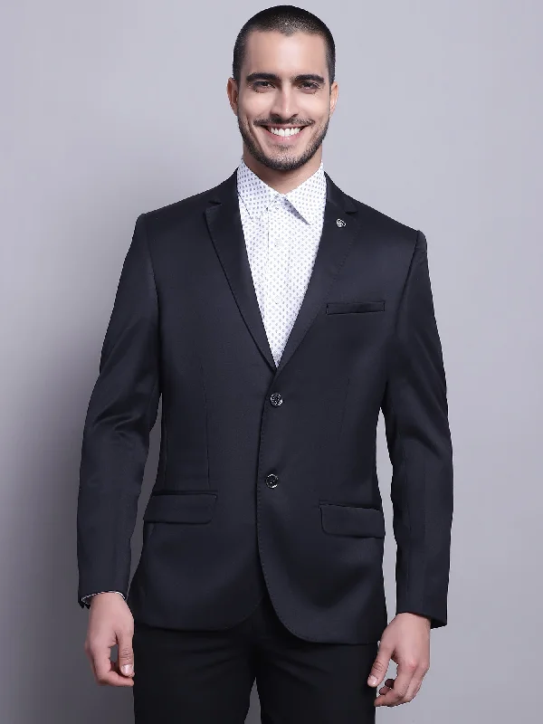 Men Black Casual Blazer Relaxed Women's Beachy