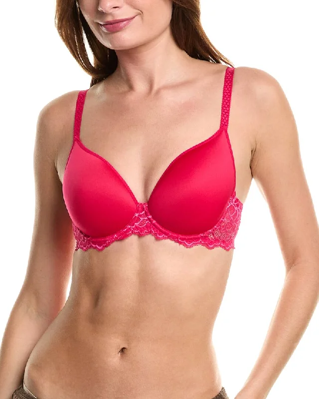 Simone Perele Caresse 3D Plunge Bra Stylish Women's Neon